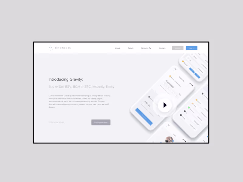 Cover image for Bitstocks Website