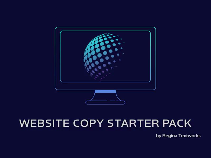 Cover image for Write or refresh your website copy with ease