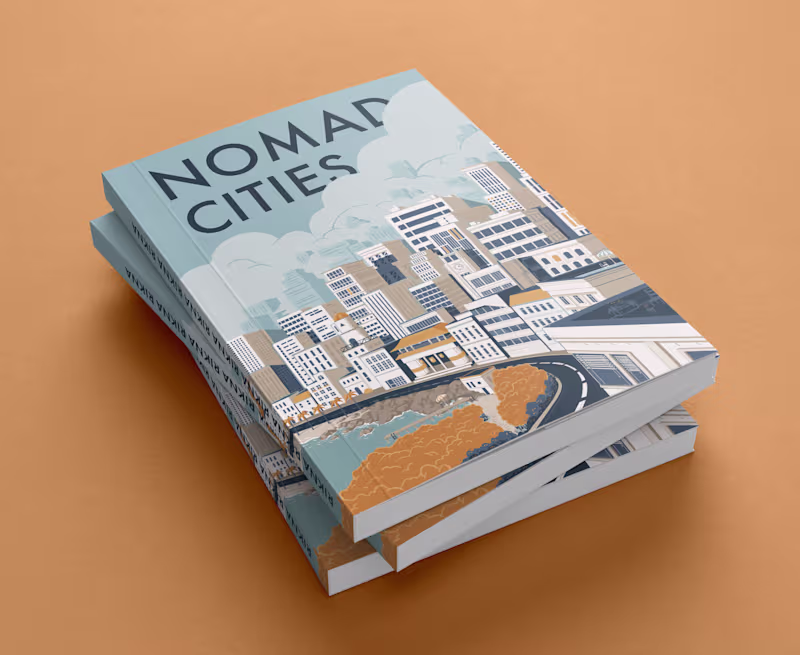 Cover image for Illustrated Book Cover Design
