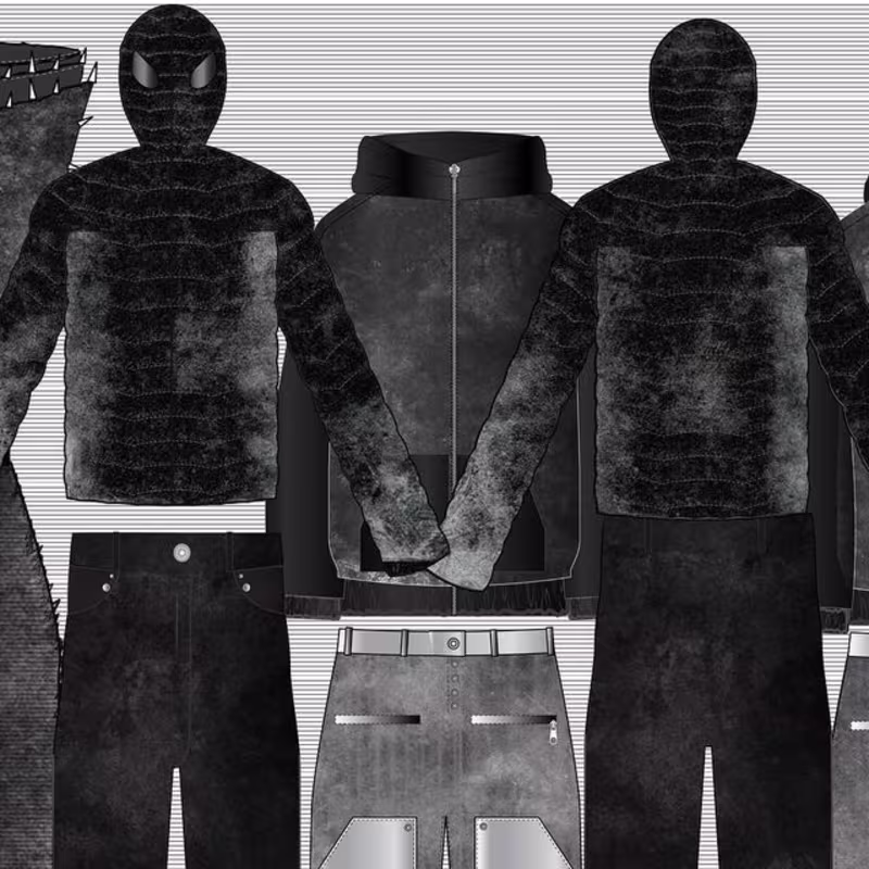 Cover image for “Dark wax chrome collection "