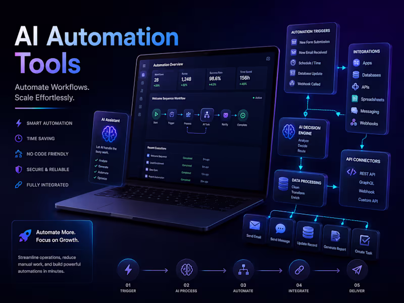 Cover image for AI Automation Tools