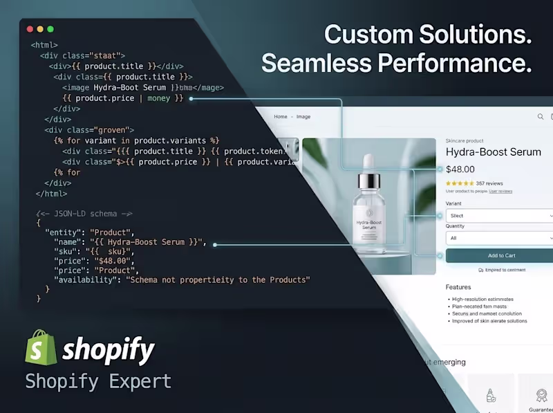 Cover image for Your Shopify Store, Built Right — Design + Development 