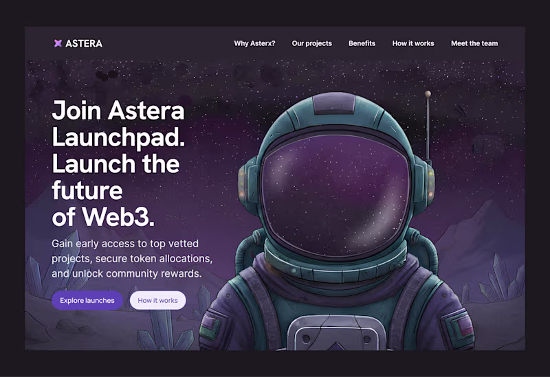 Cover image for Astera Join Launchpad Landing Page