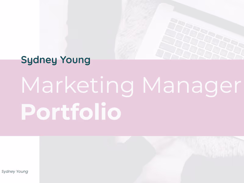 Cover image for Social Media Marketing Campaign for Coaching Company
