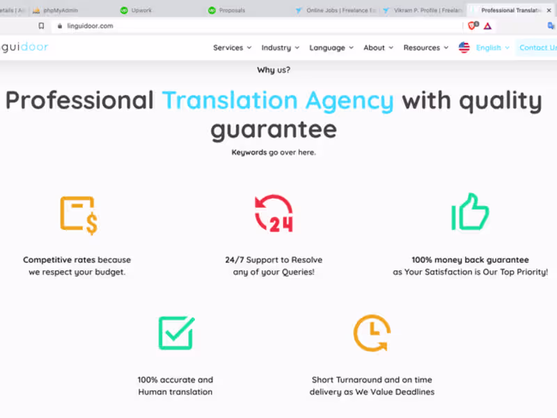 Cover image for Professional Translation and Localization Services | Linguidoor
