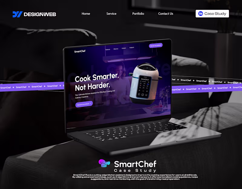 Cover image for Case Study | Smartchef Figma UI-UX