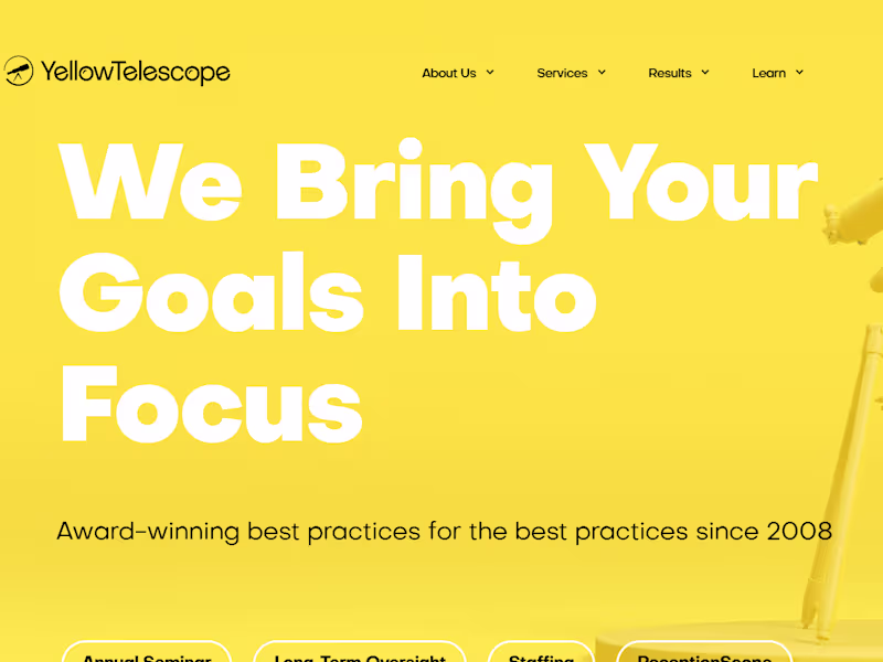 Cover image for YellowTelescope | The Medical Industry’s Elite Consultants