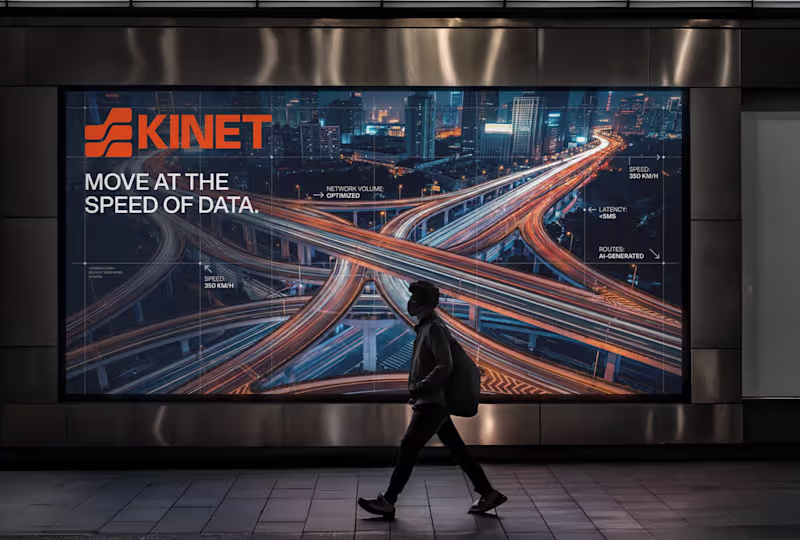 Cover image for Kinet Branding and Website Project