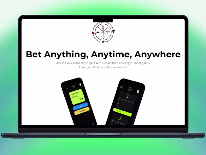 Cover image for Any Bet Website