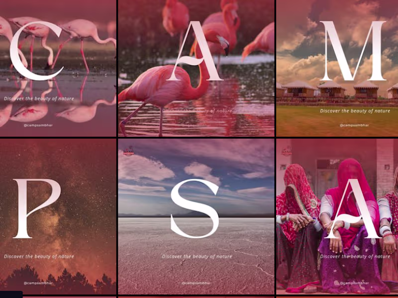 Cover image for Content Creation for Camp Sambhar - Resort