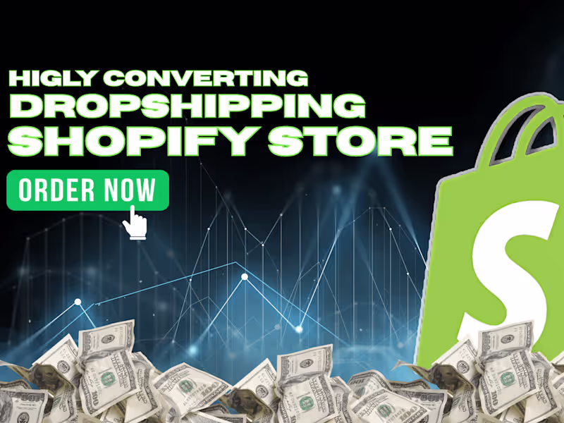 Cover image for I build custom Shopify stores with design,coding and full setup.