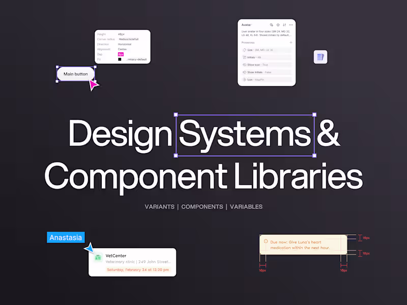 Cover image for 🧩 Design Systems & Figma Component Libraries