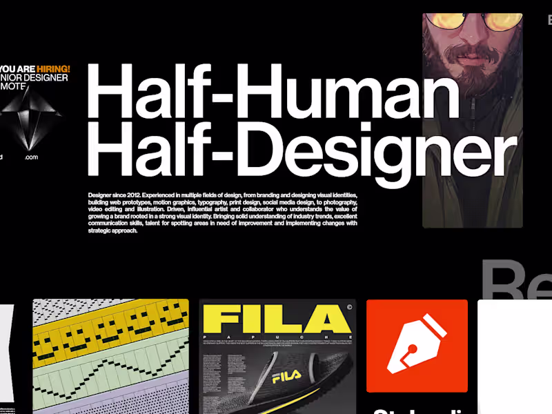 Cover image for Luka Žarić / Design Showcase