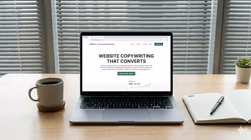 Cover image for Website Copywriting (Conversion Service)