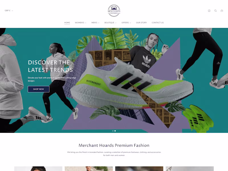 Cover image for Shopify Store For Premium Merchandise & Collectibles