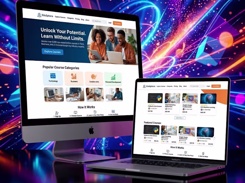 Cover image for Boost Your Course Conversions: Expert Website Design Tips