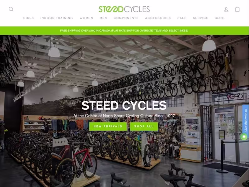 Cover image for Steed Cycles - Ecommerce PPC/SEM/CRO