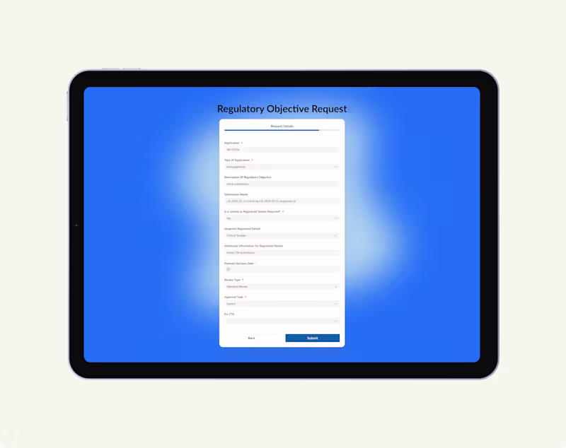Cover image for Centralizing Regulatory Request Intake with One RIM App