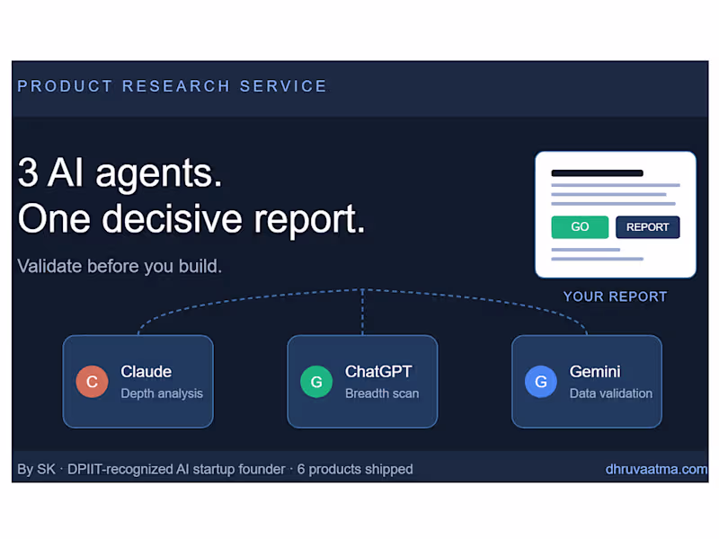 Cover image for Product Research with AI Agents
