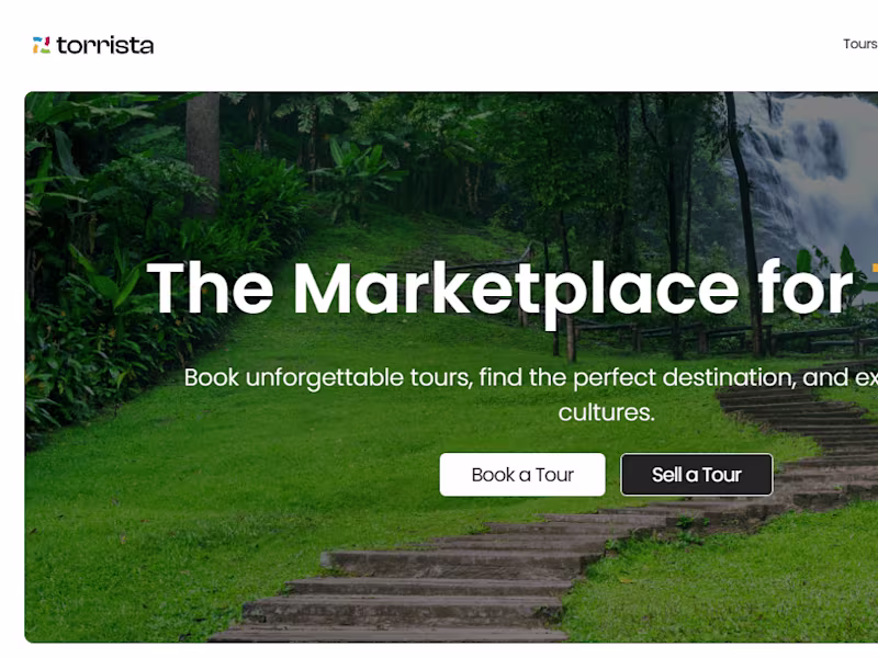 Cover image for Torrista - Marketplace for Tours