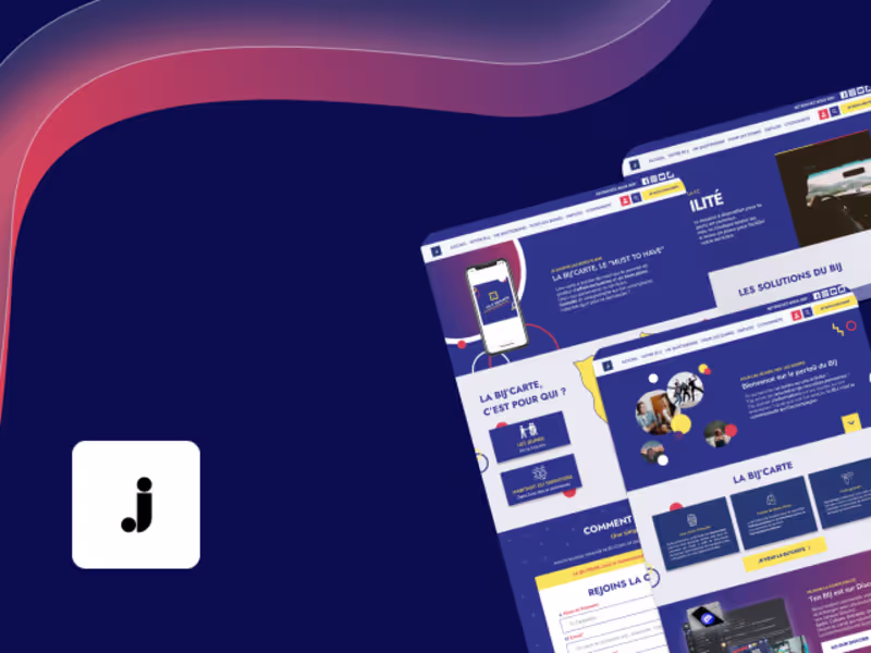 Cover image for B.I.J PE2M : Website Design