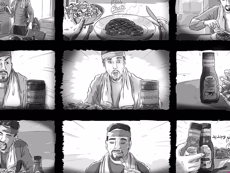 Cover image for 'Goody Salad Dressing' Storyboards