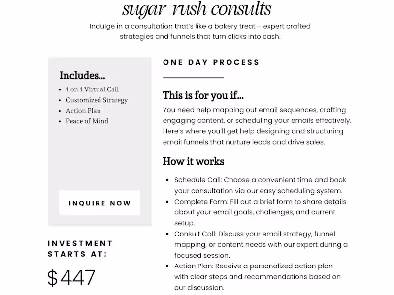 Cover image for Email Launch & Strategy Consultation