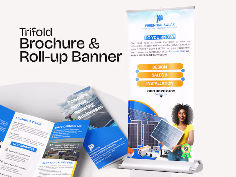 Cover image for I designed marketing materials for