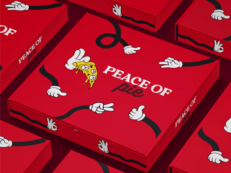 Cover image for Branding & Logo for New Pizza Shop | Peace Of Pie
