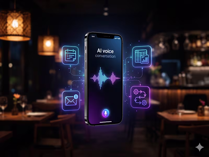 Cover image for AI Voice Agent for Restaurant Reservations