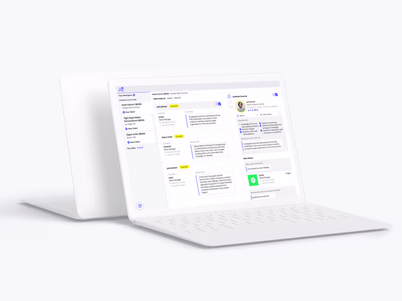 Cover image for Candidate Profile | UI-UX Design