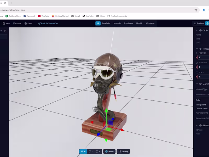 Cover image for ZL Viewer - 3D Scene Viewer & Editor
