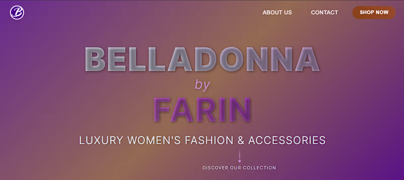 Cover image for A luxury e-commerce website for