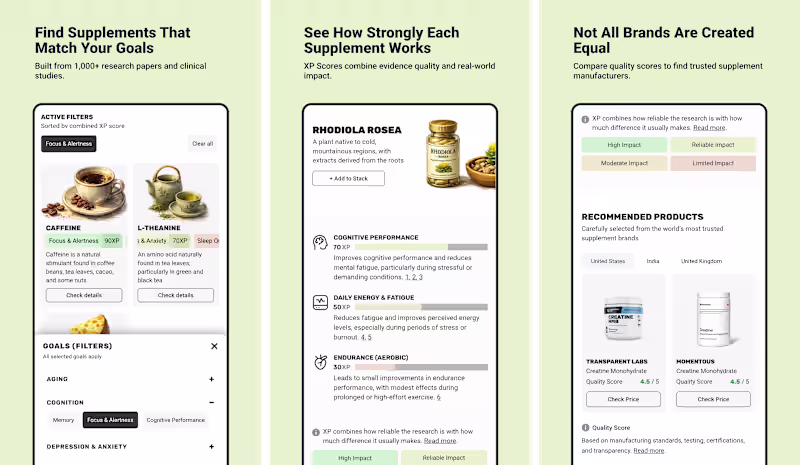 Cover image for Supplement Finder is an evidence-based