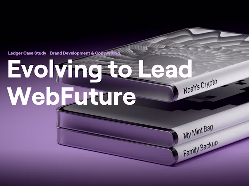 Cover image for Ledger: Leading the Future of Crypto and Web3 - CRC