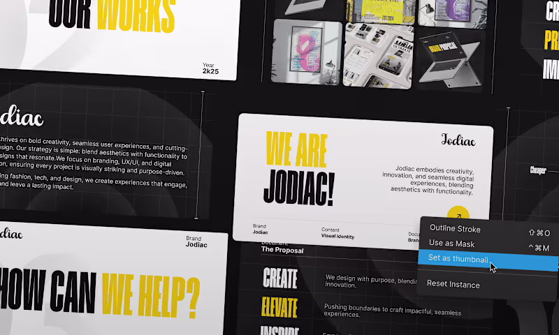 Cover image for Jodiac – Redefining UX, Web, and Merch Design with Innovation"