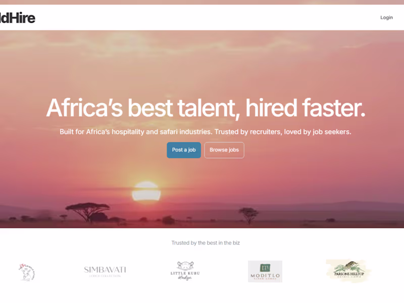 Cover image for WildHire Consultant