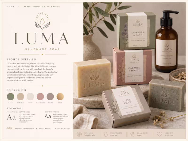 Cover image for LUMA — Handmade Soap Brand