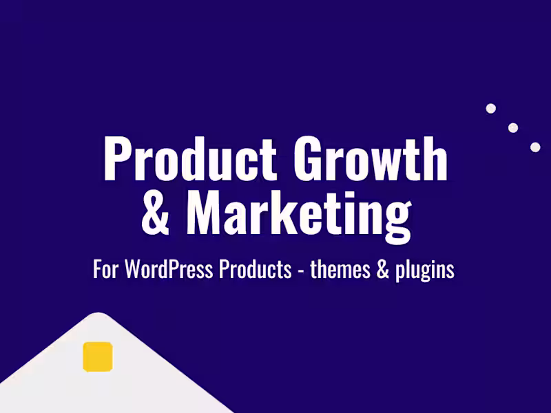 Cover image for Product Growth & Marketing