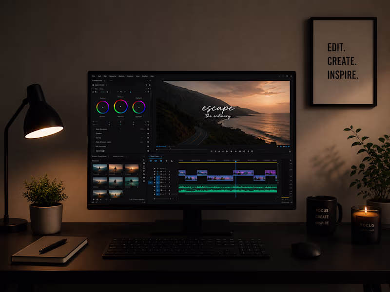 Cover image for video editing
