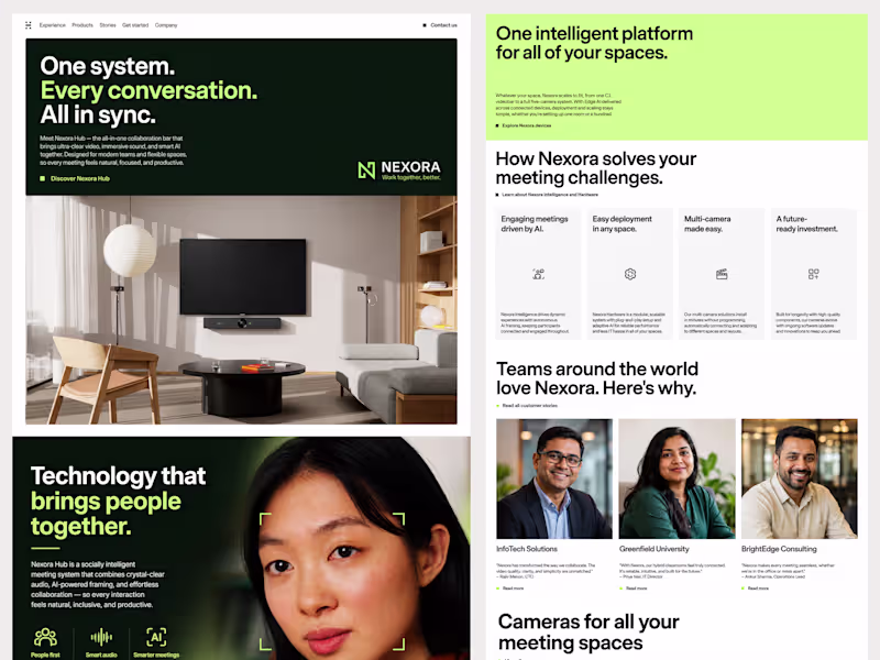 Cover image for Nexora Product Showcase & Brand