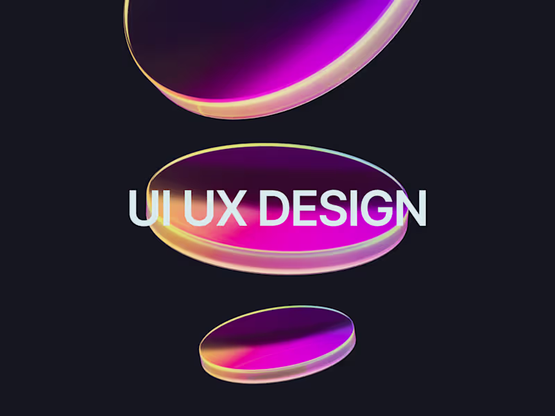 Cover image for Intuitive, clean, and impactful UX design for web & mobile apps