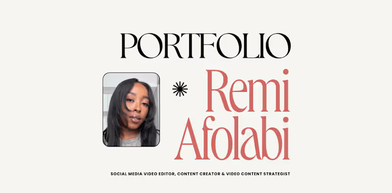 Cover image for Portfolio