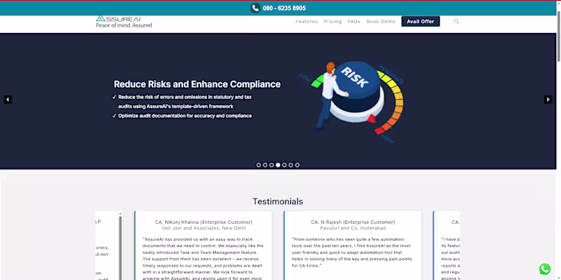 Cover image for Responsive WordPress landing page built