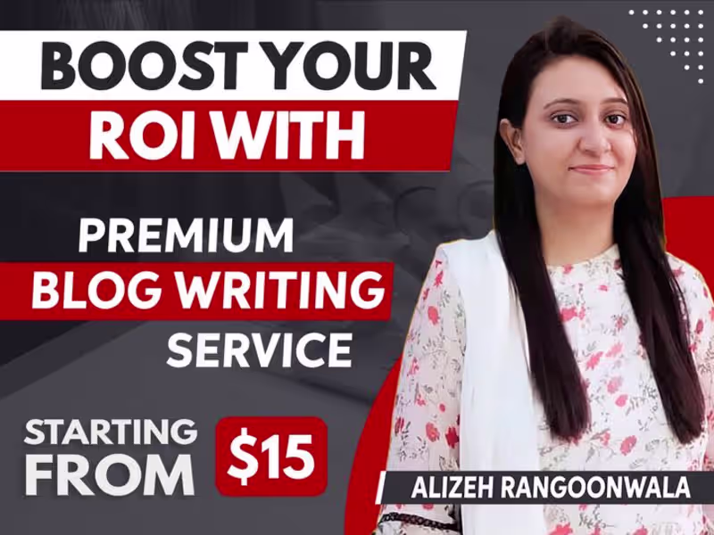 Cover image for I will write real estate blog posts SEO friendly articles