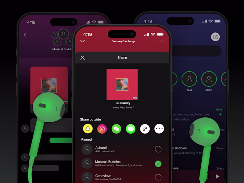 Cover image for Spotify Social Interaction Enhancement Case Study