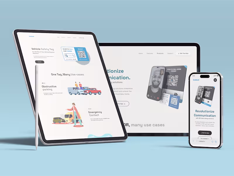 Cover image for Modern & Responsive Website UI/UX Design