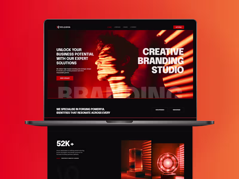 Cover image for Velqora – Creative Tech Agency