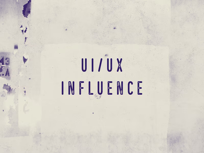 Cover image for UI/UX