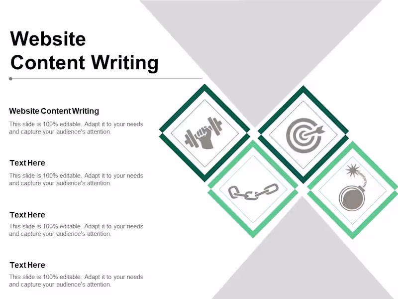 Cover image for Content Writing Showcase